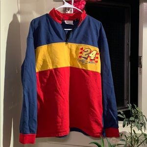 Retro Color Blocked Sweater